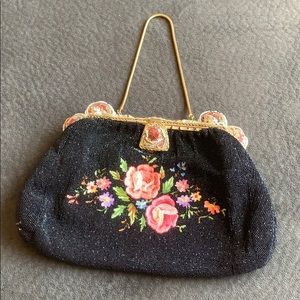 Antique Hand Beaded Bag